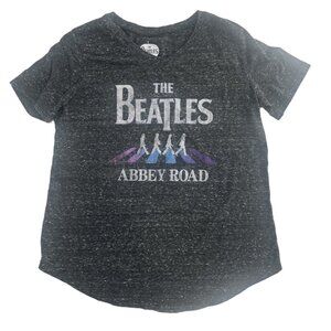 The Beatles Distressed Grapic Tee  Grey Size M